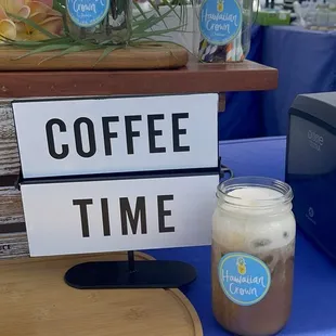 Cold brew vegan cold foam iced coffee