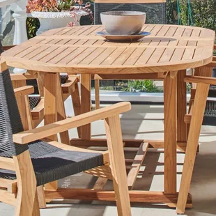 January Teak Extension Table