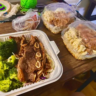 Regular Teriyaki Short Rib Plate Lunch