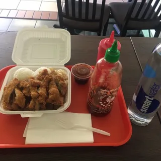 Regular Chicken Katsu Plate Lunch