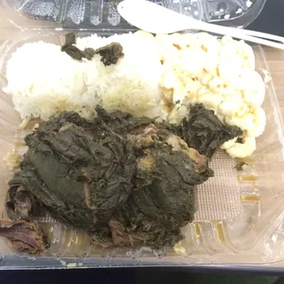 Regular Pork Lau-Lau Plate Lunch