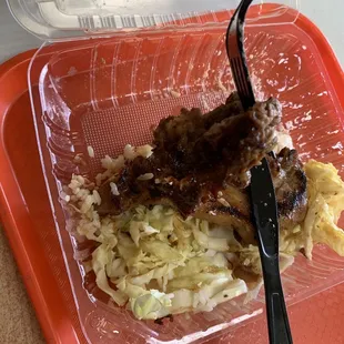 BBQ Mixed Plate Lunch