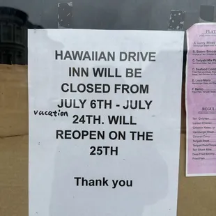 They're on Vacation! 2024.