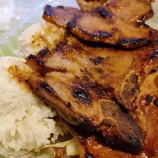 Teriyaki Pork Chop Mini Plate