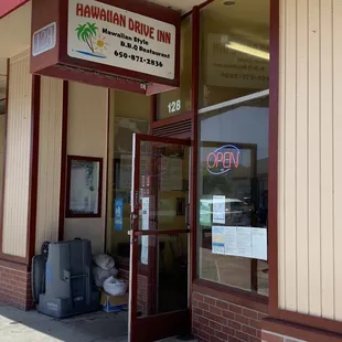 Entrance to Fav Chicken Katsu spot