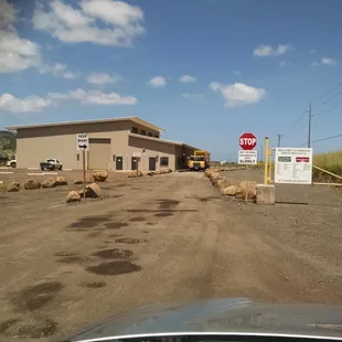 City and County green waste truck