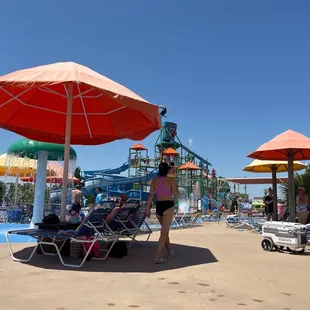 Area by the Splash Zone