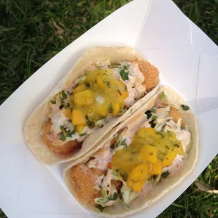 Like caught fish tacos