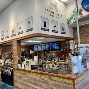 customers at the counter