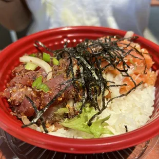 Poke bowl.