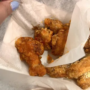 Sweet chilli wings