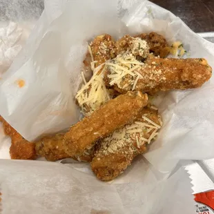 Parmesan wings