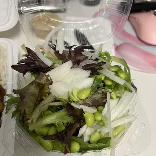 HAIR IN MY "ASIAN SALAD"!