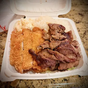 Great portions.  Quick and easy meal on the way home from work.  Nice staff.  Would definitely return!