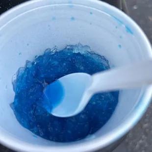 blue raspberry ice