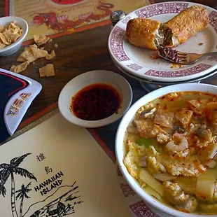 Woo  Da Roo Soup  n Eggroll Love