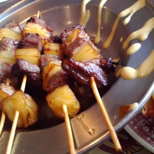 Balamaki yep it be meats on da stick YUM