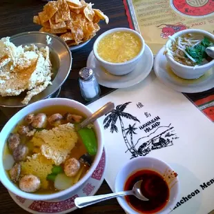 Snap Crackle Pop be Sizzling Rice  Soup  n Egg Drop n Chinese Veggie Delicious