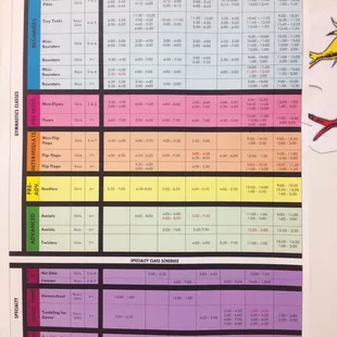 Tons of classes! Plus! New classes added all the time