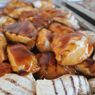 Grilled, Tender, Boneless Chicken Breast with Teriyaki Sauce.