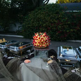 Gorgeous buffet setup!