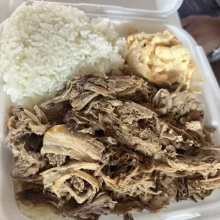 Kalua Pig plate
