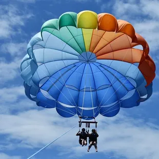 lifetime experience parasailing  the fear of a non swimmer ‍