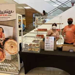 Nordstrom pop up scores pies for us!