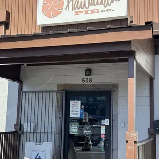 outside