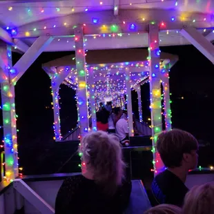 Train halls were decked!