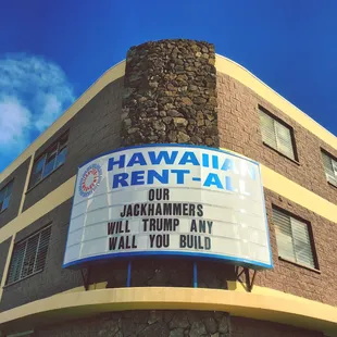 Killed it with the sign