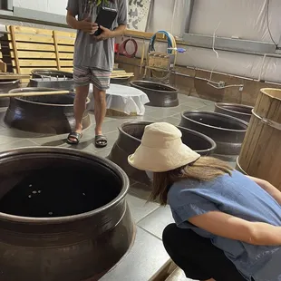 Vats were shipped to Hawai'i from Japan! They are over 100 years old!