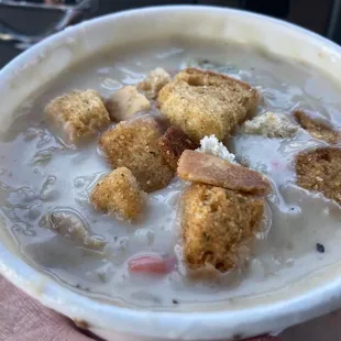 Seafood chowder