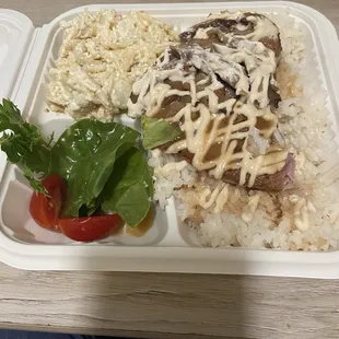 Seared Ahi plate