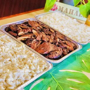 $99 NYE Catering Special! Serves 10. Order at hawaiianstylegrill.com