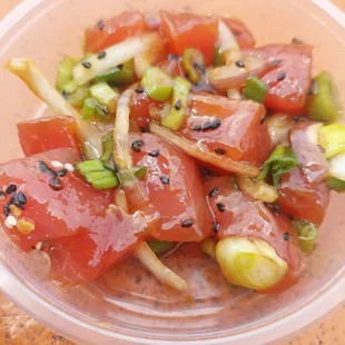 Oyster sauce poke