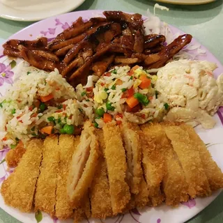 BBQ Chicken Fried Rice