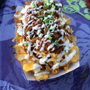 The Splurge with kalua pork, bacon &amp; ranch!