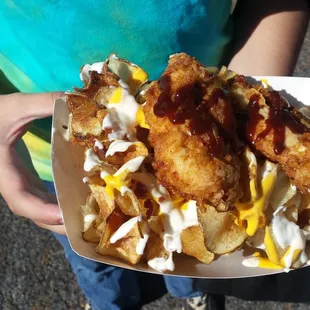 Eat the Street chicken &amp; taters