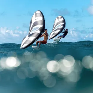 Wing foil with us.  
We sell all the gear