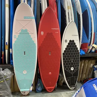 Lots of starboard SUP stand up paddleboards to choose from in stock