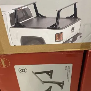 Tonneau covers and truck racks in stock with free installation help