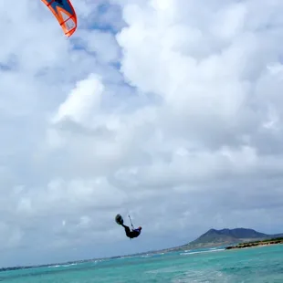 Getting some air in Kailua