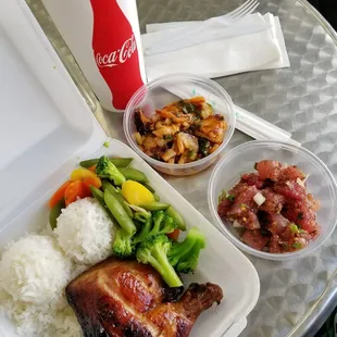 Mike's Huli Chicken and Poke!
