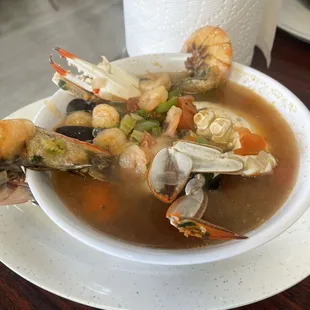 Sopa Mariscada 10/10