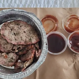 Smoked Italian sausage