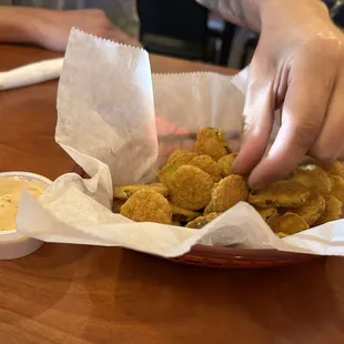 Fried Pickle Chips