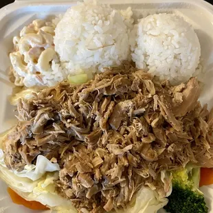 Kalua Pork - a bit dry...