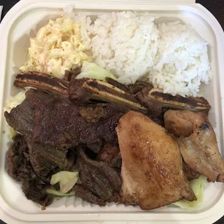 BBQ Chicken and Beef