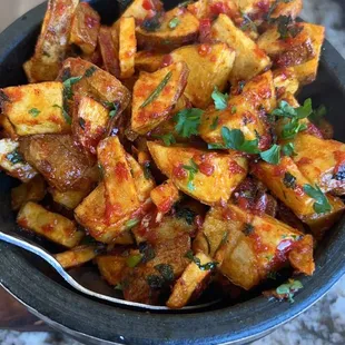 Spicy potatoes